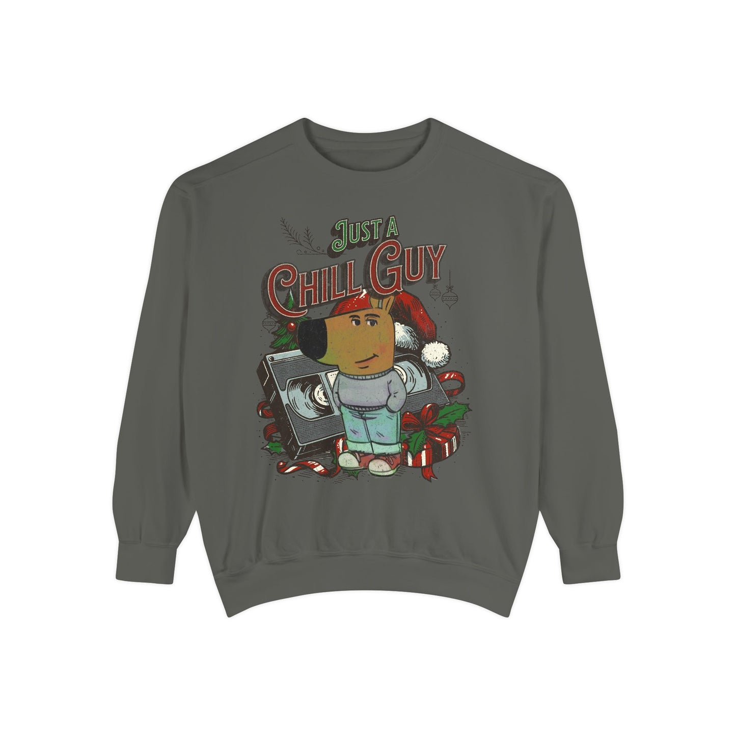 "Just a Chill Guy" Ugly Christmas Sweater