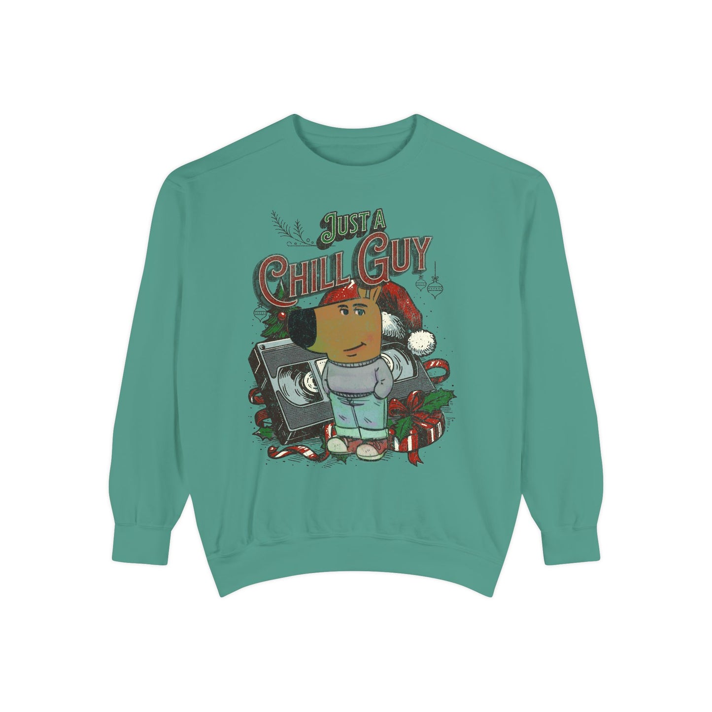 "Just a Chill Guy" Ugly Christmas Sweater