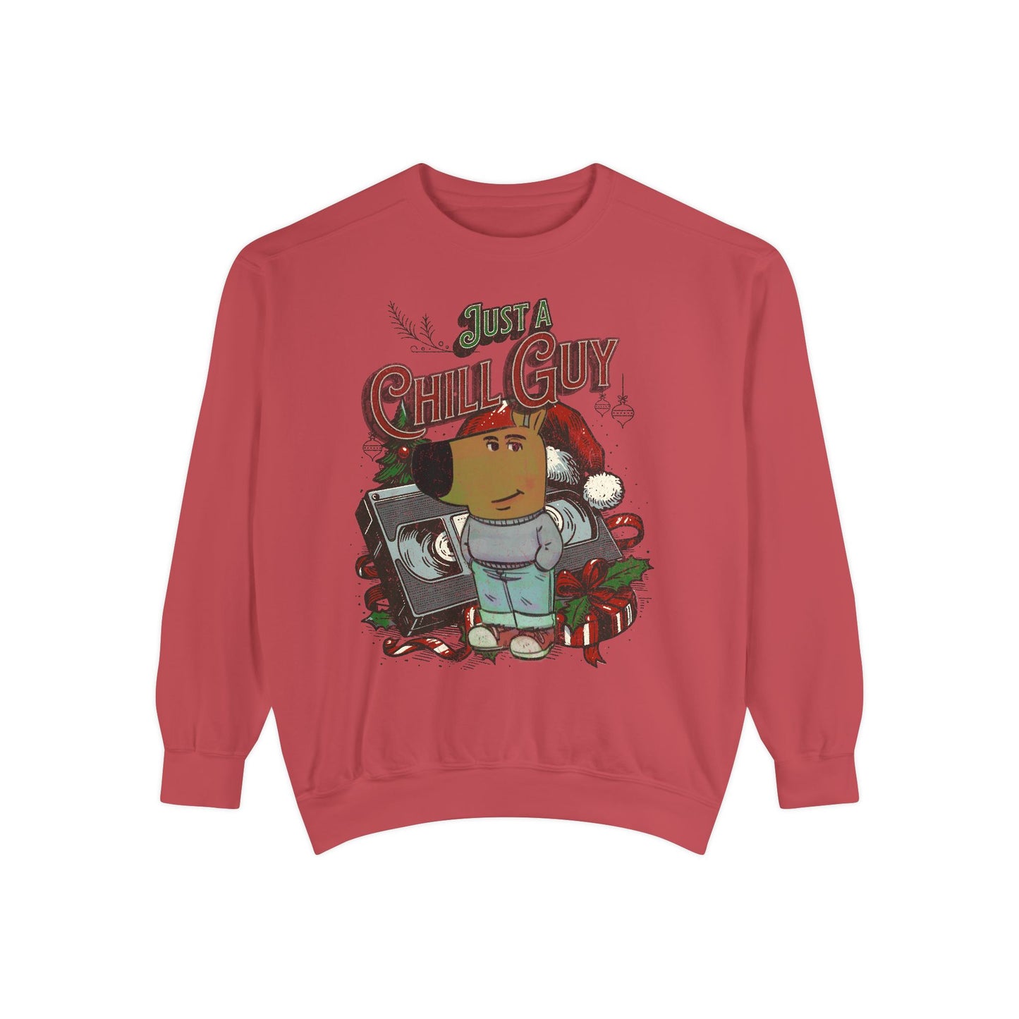 "Just a Chill Guy" Ugly Christmas Sweater